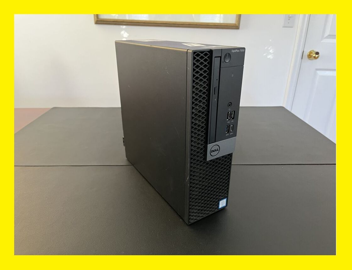 Dell i5-7500 @3.8GHz 250GB SSD 16GB OptiPlex 7050 SFF Windows 11 Desktop Computer