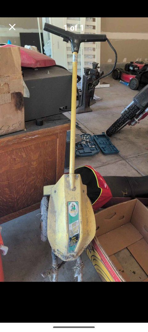Garden Maid electric soil blender or cultivator