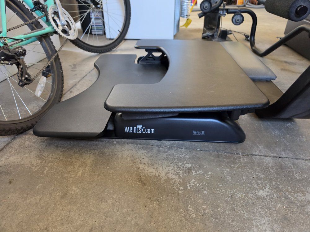 VariDesk ProPlus 36 Adjustable Standing Desk Converter - Black
