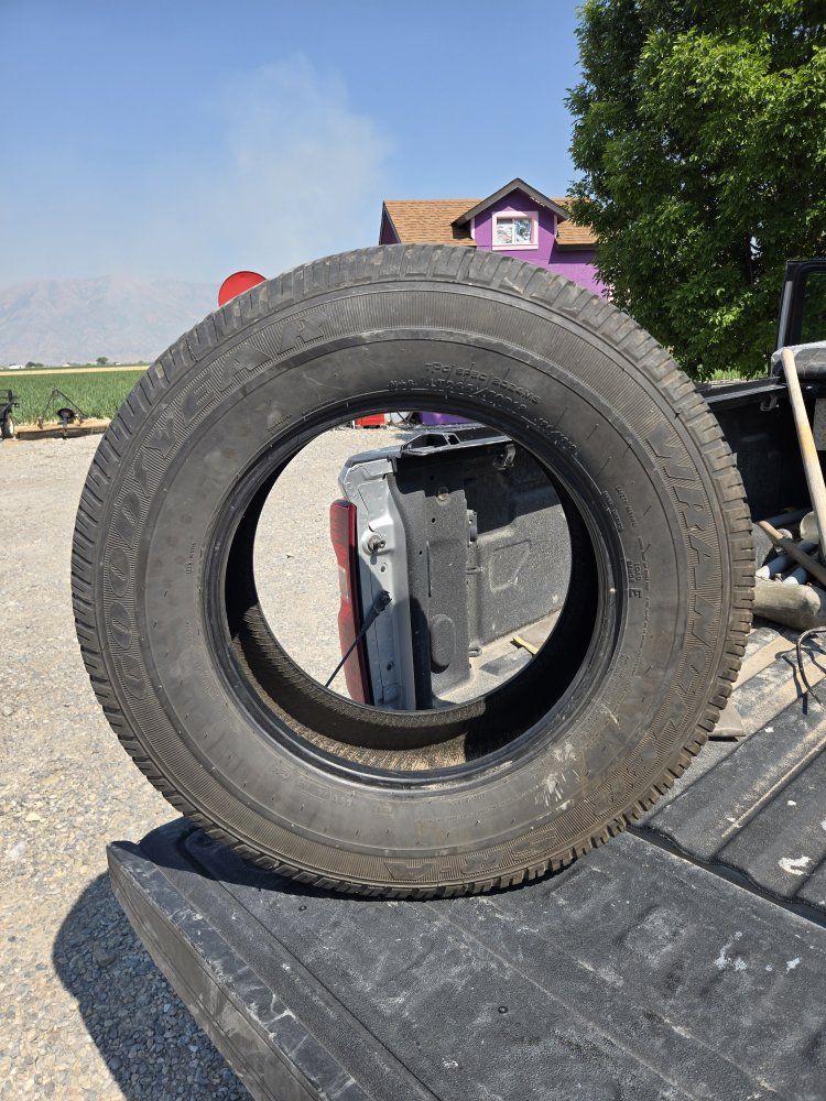 (2) 265/70R18  Goodyear tires