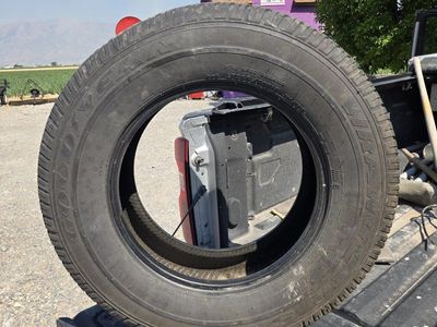 (2) 265/70R18 Goodyear tires