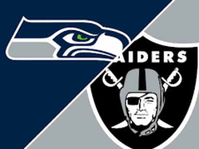 Raiders Vs Seahawks Lower Bowl Black Hole