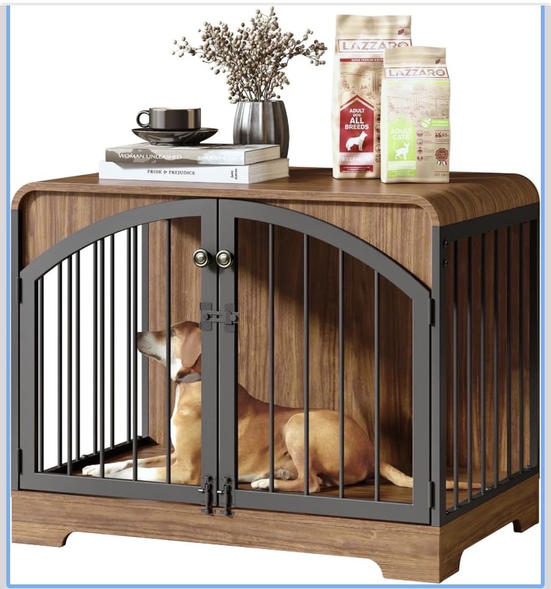 Farmhouse dog crate
