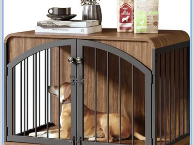 Farmhouse dog crate