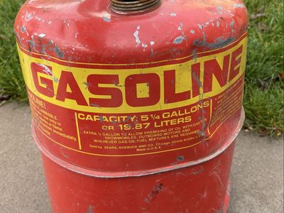 Sears Gasoline Can vintage collectible