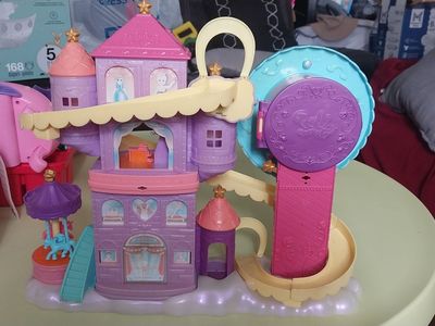 Doll House and skateboard