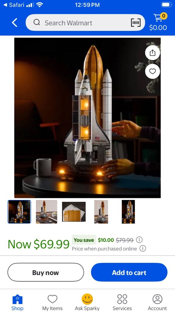 New 3D Puzzle Model Kit Space Shuttle