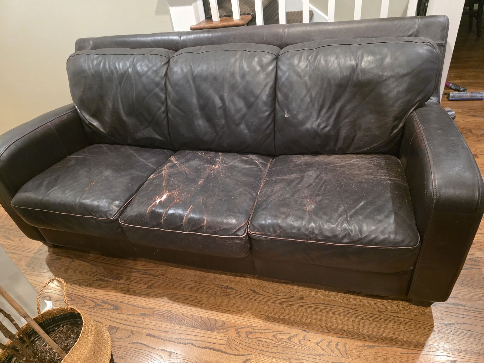 Free sofa, large chair w/ ottoman
