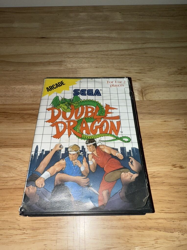 SEGA DOUBLE DRACON Game Cartridge
