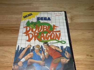 SEGA DOUBLE DRACON Game Cartridge