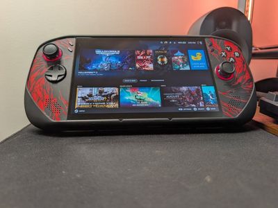 Lenovo Legion Go S steam OS Handheld Gaming Console with Custom Skin, Case, Charger, and Accessories