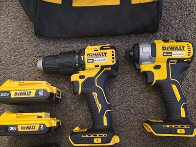 New Dewalt Hammer Drill and Impact Kit