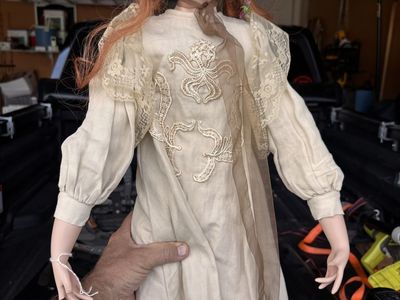 C Koch limited edition porcelain doll 0295/2000 doll in good condition