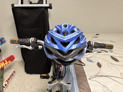 Ladies Bike With Helmut