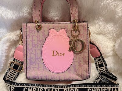 Designer Inspired Canal Street Handbag Pink New