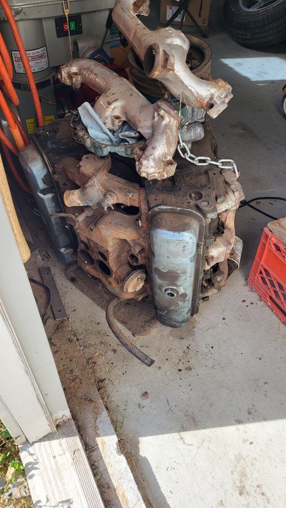 1973 Pontiac 400 V8 Engine Block