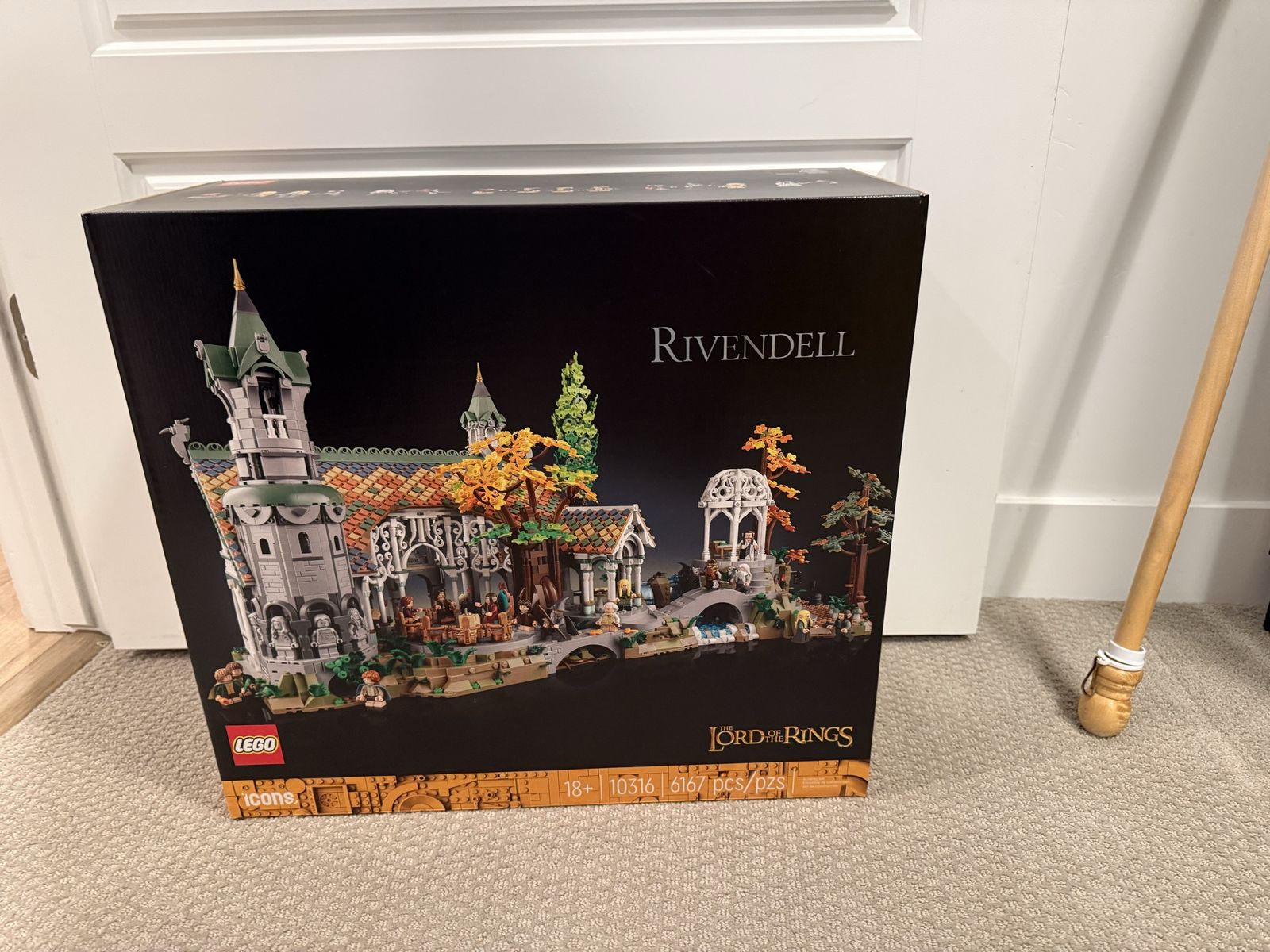LEGO Icons The Lord of the Rings Rivendell 10316 Set - 6167 Pieces, New, Sealed Box
