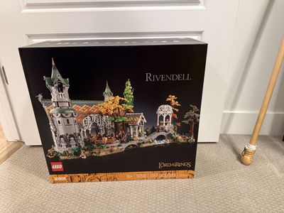 LEGO Icons The Lord of the Rings Rivendell 10316 Set - 6167 Pieces, New, Sealed Box