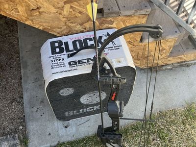 Bear Archery bow With Target