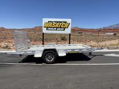 2026 Aluma 77''X12' Single Axle Utility Trailer 3K