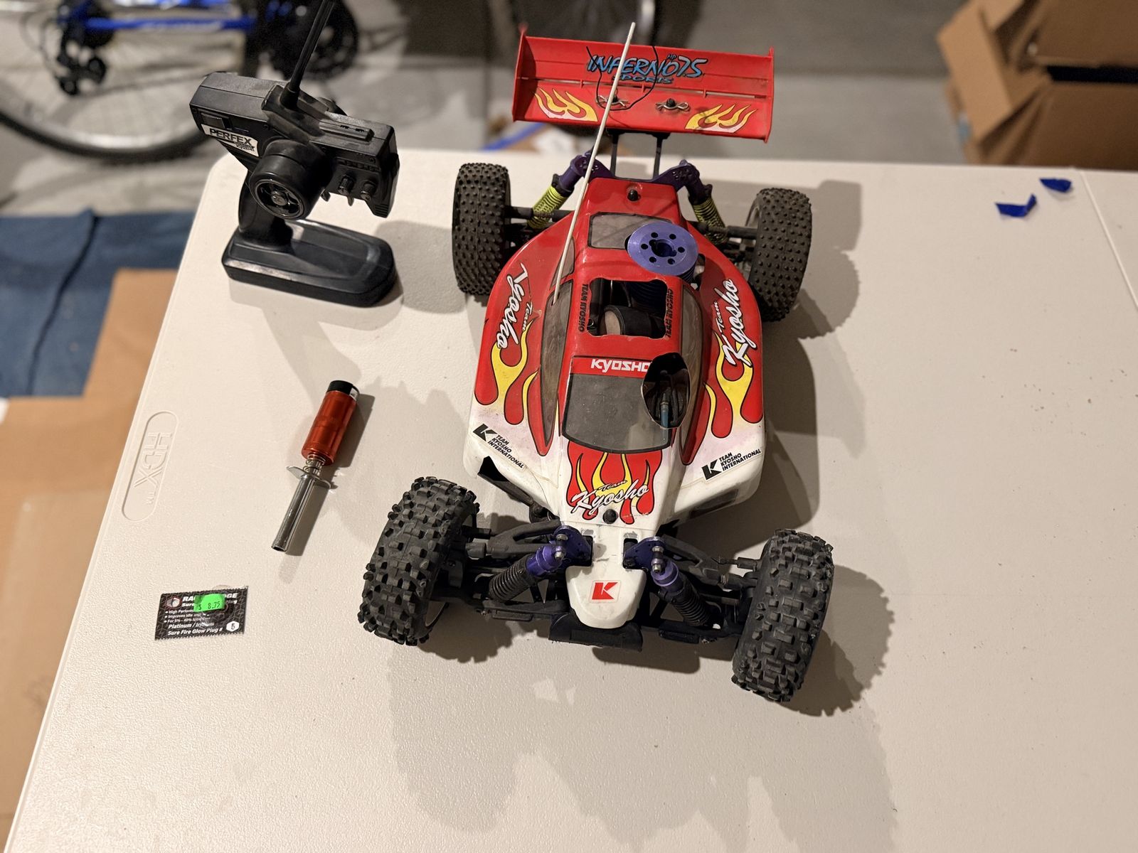 Nitro RC car