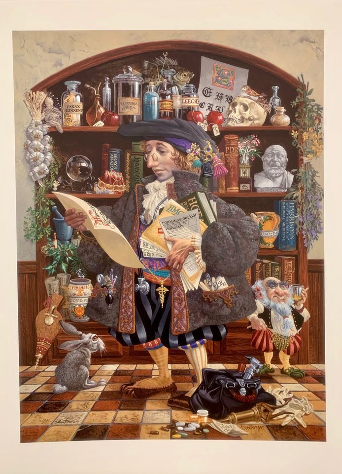 The Oath- James Christensen (Print)/ Signed and Numbered