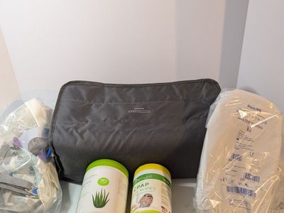 Respironics DreamStation Auto CPAP System with Humidifier, Heated Tubes and Accessories. 3688 Hours