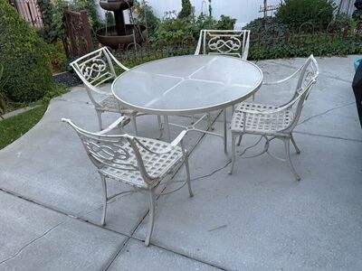 Metal Patio Set