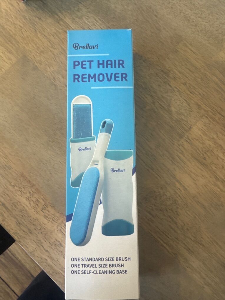 Brellavi Self-Cleaning Pet Hair Remover Brush