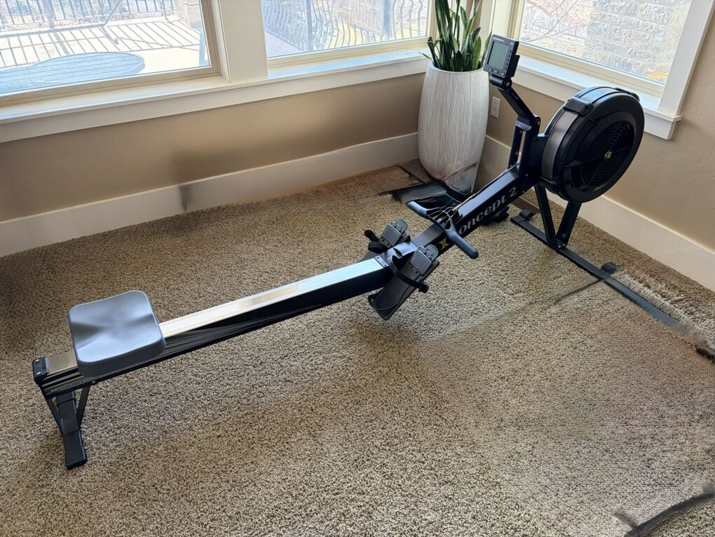 Concept2 Model D RowErg PM5 rower (bluetooth, app)