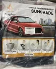 NEW, EcoNour Foldable Circle Car Windshield SunShade, 64x32, #A02-EK32624-02
