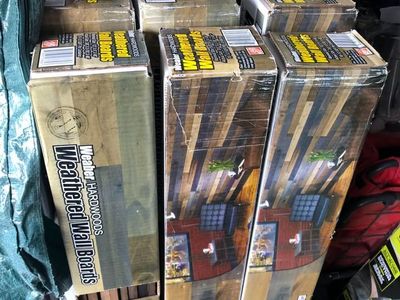 New Weaber Hardwood Weathered Wall Boards 6 Boxes