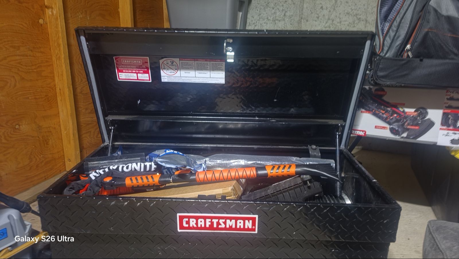 Craftsman Black Diamond Plate Truck/Utility Tool Box