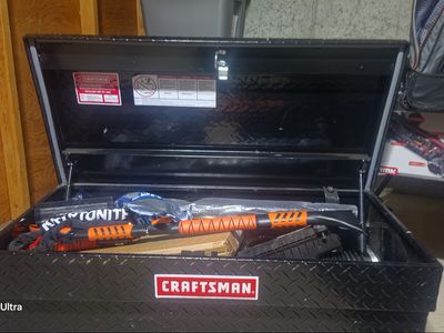Craftsman Black Diamond Plate Truck/Utility Tool Box