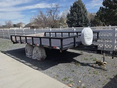 8 x 14 deck over utility trailer