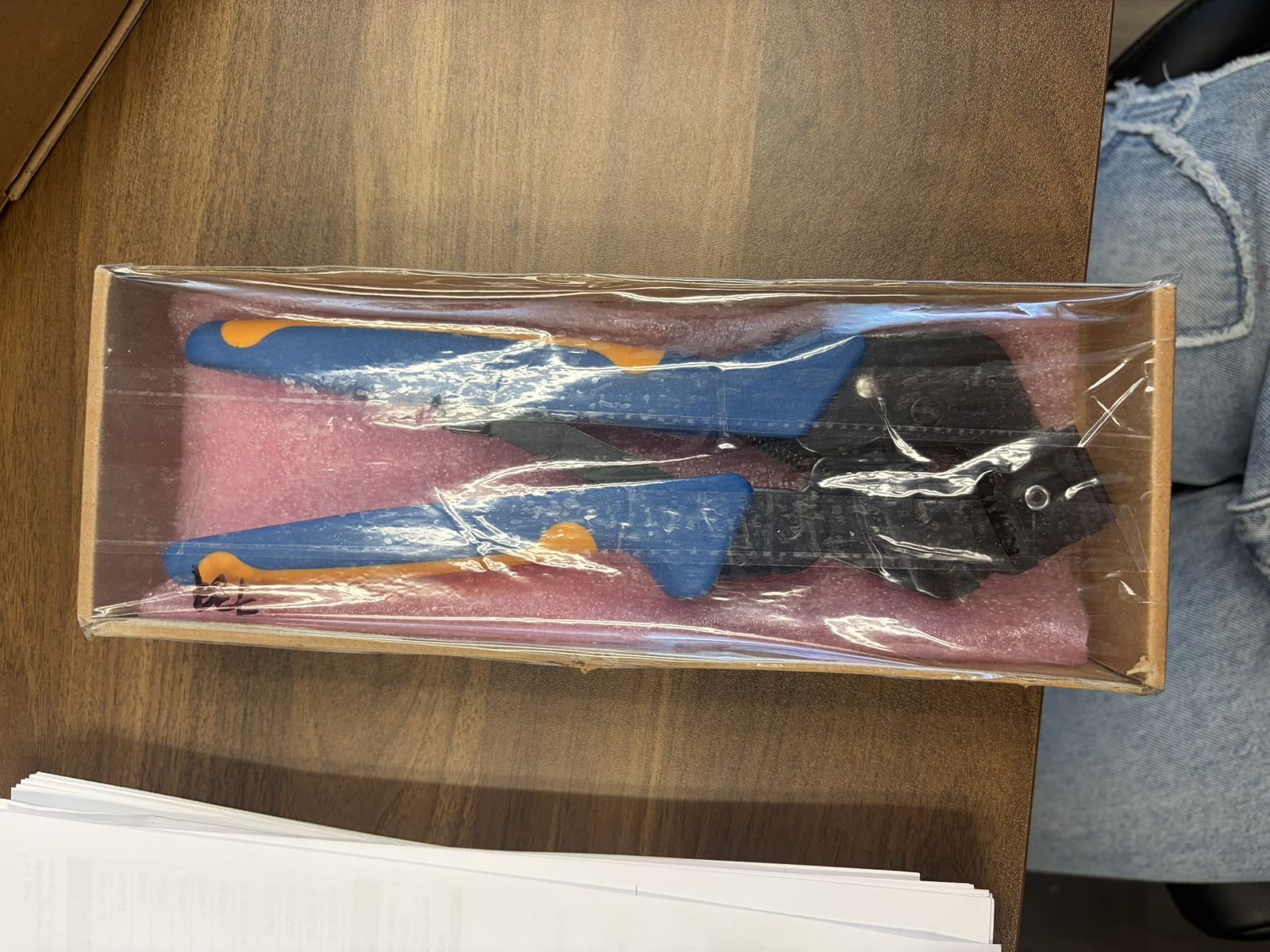 STE Professional Ratcheting Crimping Tool
