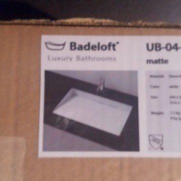Badeloft undermount sinks