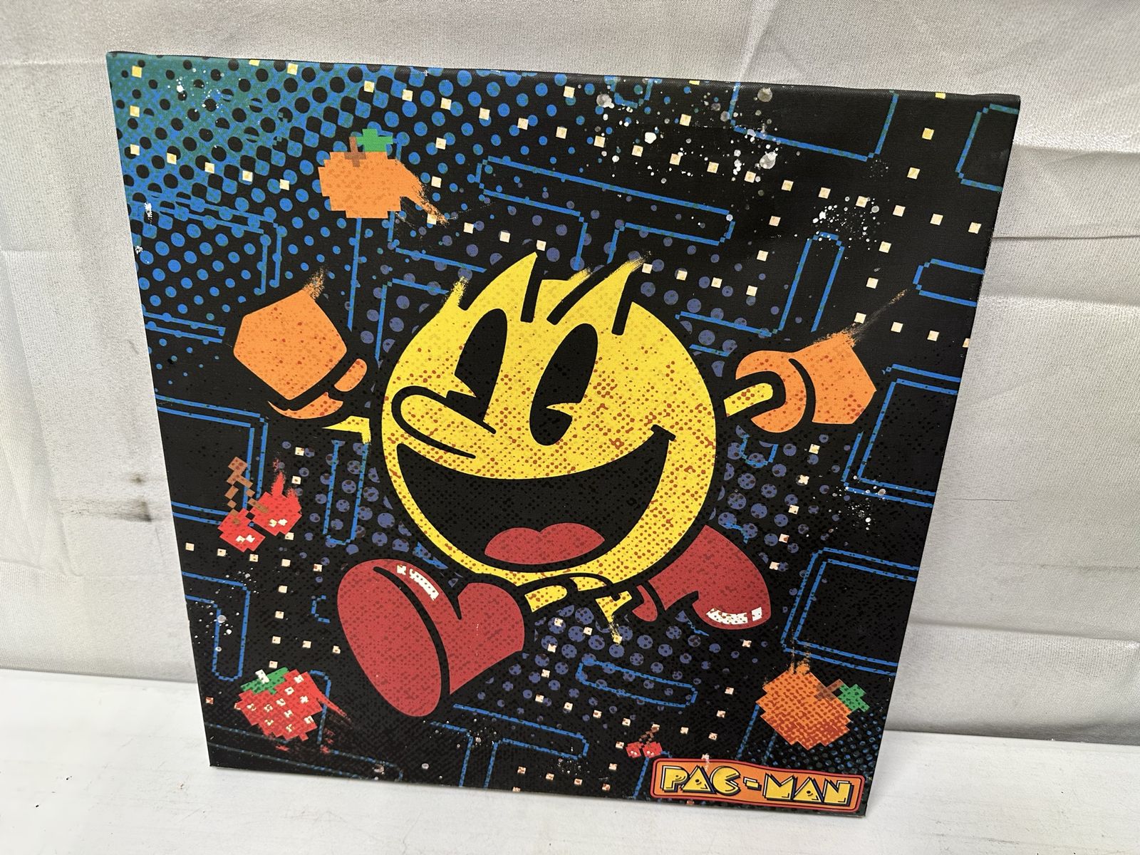 PAC-MAN Stretched Canvas Wall Art Arcade Retro