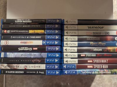 PS5 and PS4 games - 20 games