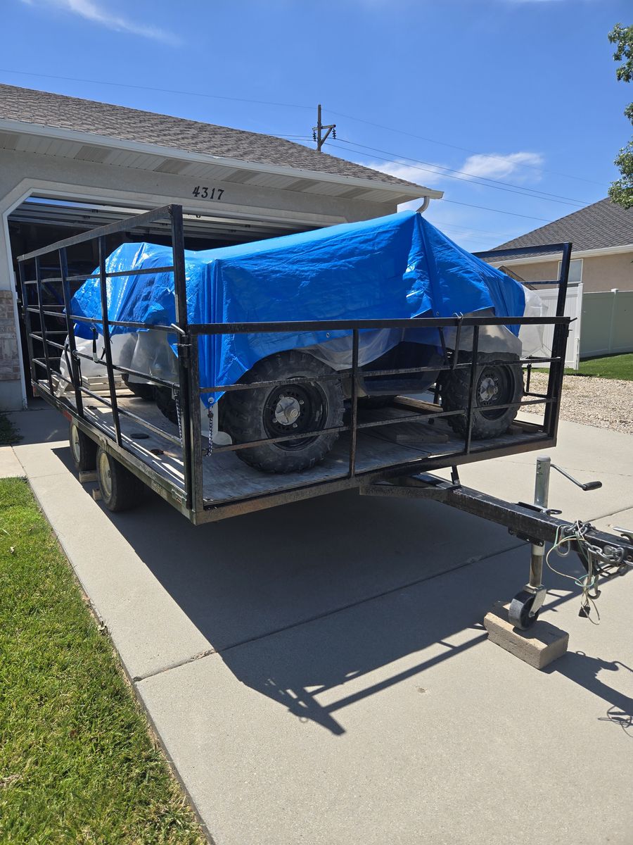 4 wheeler trailer