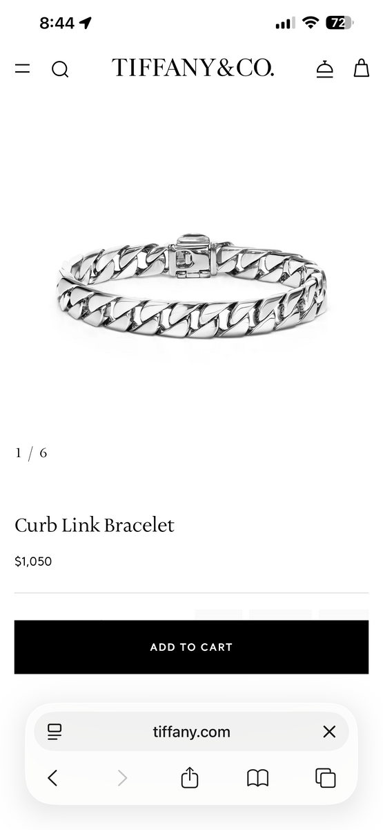 Lost Tiffany bracelet