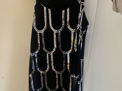 Stunning black Sequined Dress