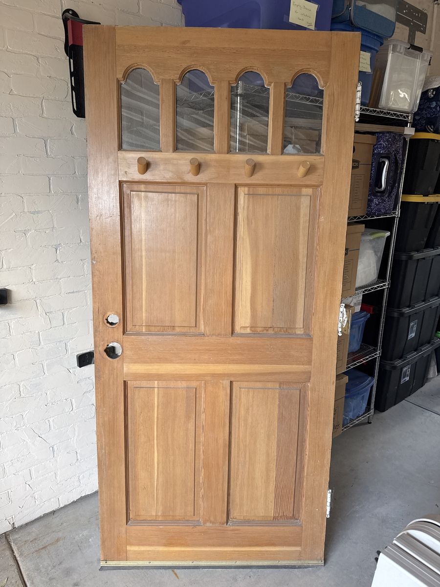 Front Door Solid Oak