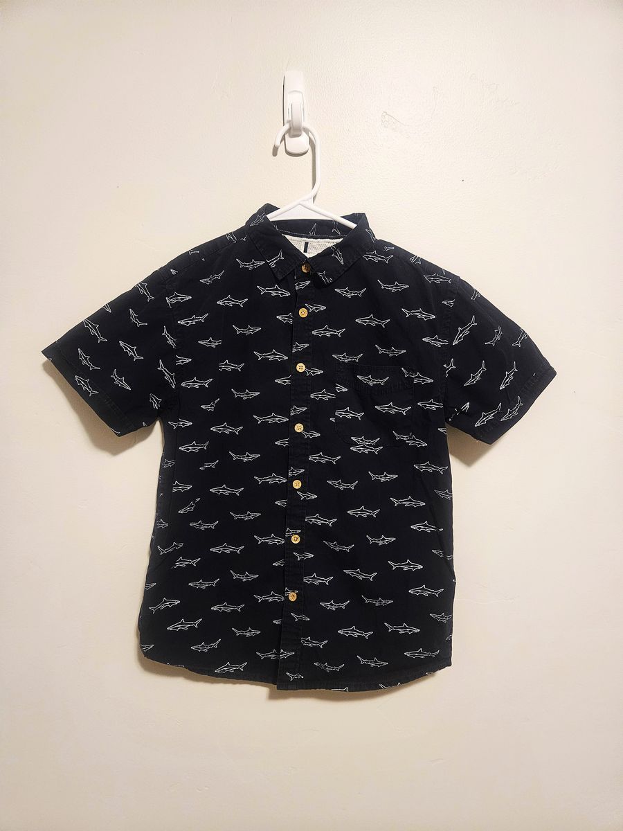 Boys Button Up Shirt Size 10-12