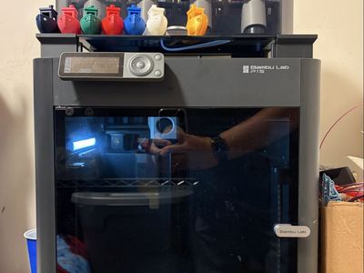 Bambu Lab P1S 3D Printer with AMS Multi-Material System - Excellent Condition