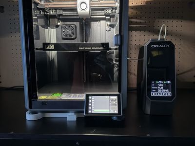 Creality K1C 3D Printer (original, not 2025) + Space Pi Filament Dryer + 2 *NEW* build plates + 4 *NEW* unicorn nozzles + extras
