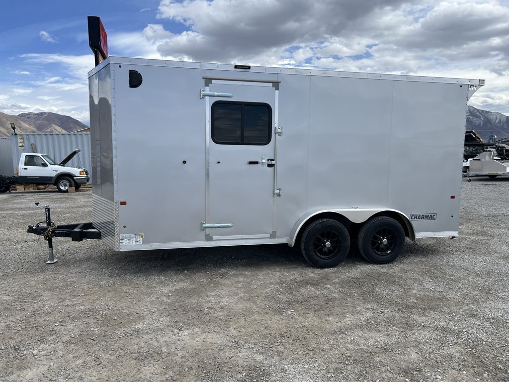 2026 Charmac Trailers 7.5x16 Stealth Enclosed Carg