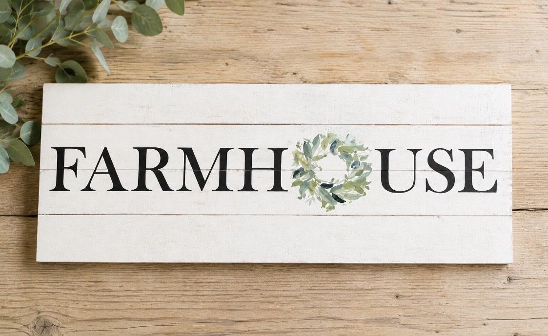 Farmhouse Sign