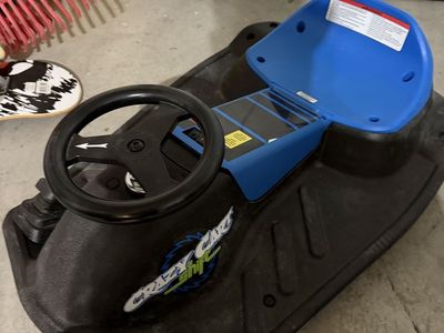 Razor Crazy Cart Shift 12V Electric Drifting Go-Kart for Kids Blue/Black