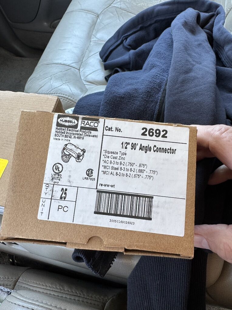 1/2 in. Elbow, 90, Wiring, Electrical Connectors